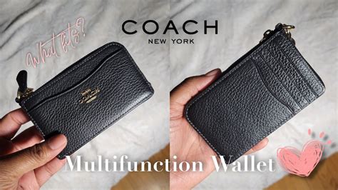 coach burberry card holder|coach card case.